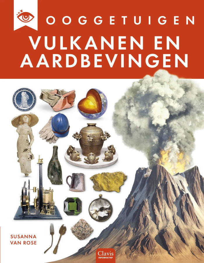 Afbeelding van de omslag van het boek: "Ooggetuigen: Vulkanen en aardbevingen".