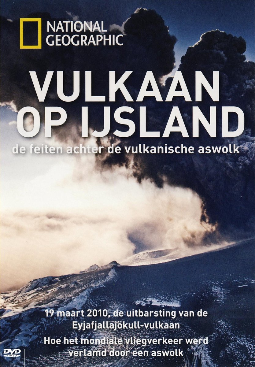 Afbeelding van de omslag van de DVD: "National Geographic: Vulkaan op IJsland".