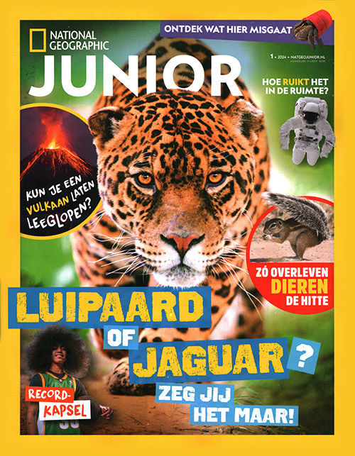 Afbeelding van tijdschrift: National Geographic Junior.