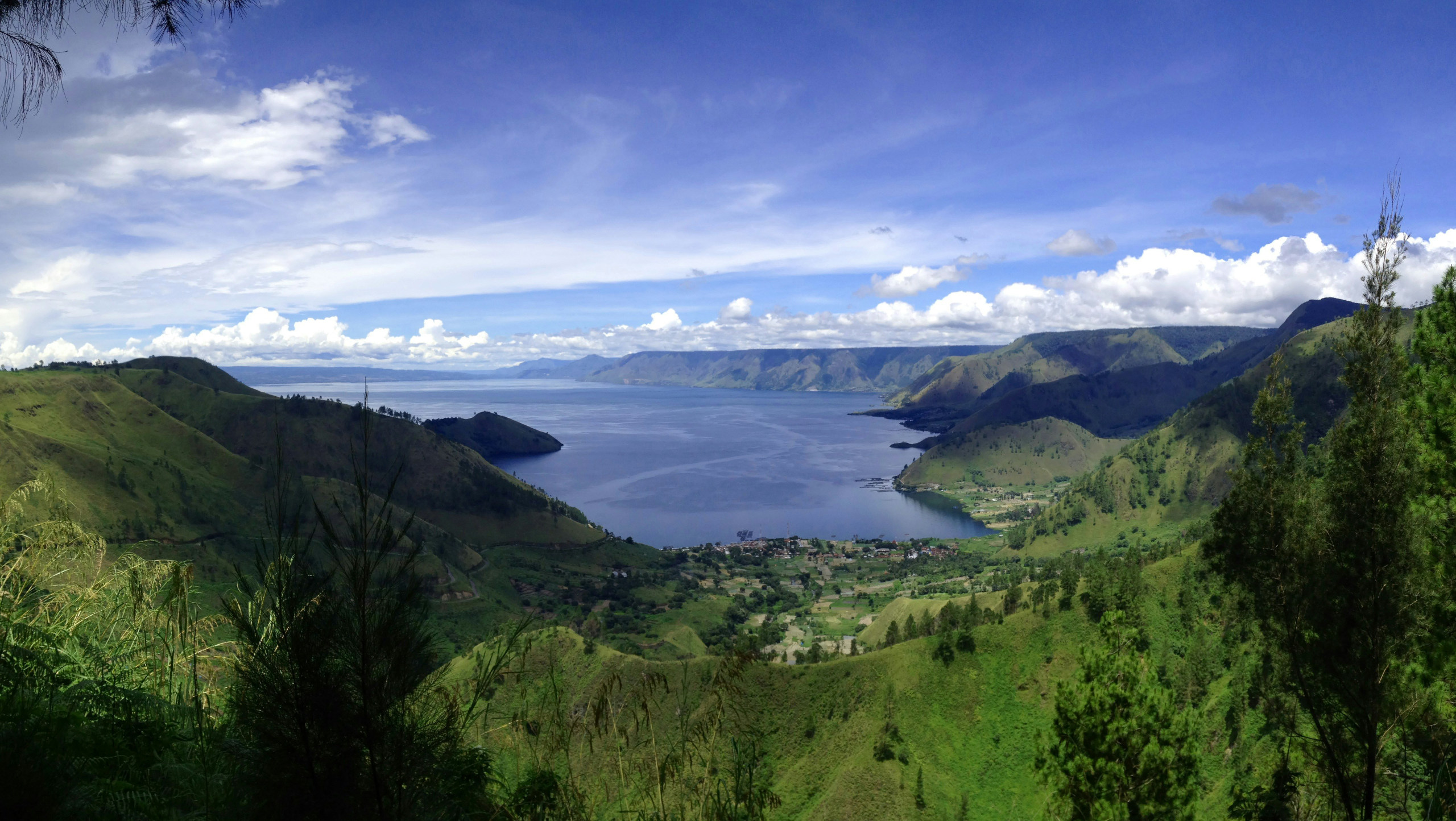 Tobameer in Noord-Sumatra, Indonesië.